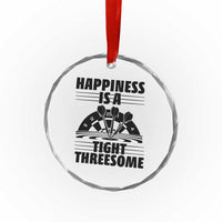 Dirty Joke Darts Gift Crystal Glass Ornament Darts Happiness Is A Tight Threesome - Wonder Print Shop