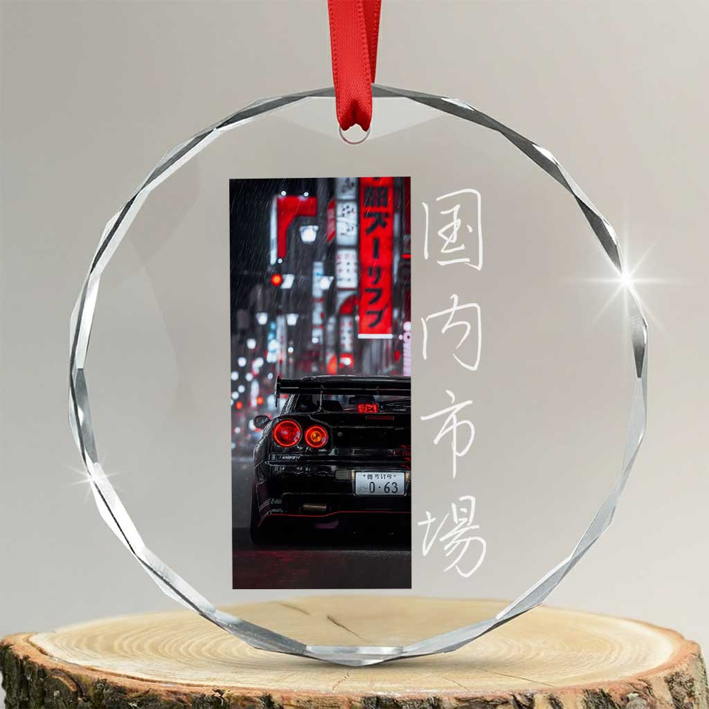 Distress JDM Drift Car Crystal Glass Ornament Distress Japanese Automotive Tuning Car TS10
