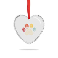 Do Not Ask Me For Life Advice Heart Crystal Glass Ornament Funny Sarcastic Dog Lover Gift
