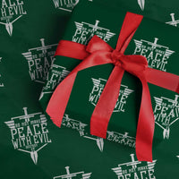 Do Not Make Peace With Evil Wrapping Paper Roll Catholic Protection Gift