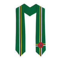 Dominica Graduation Stole Flag Style