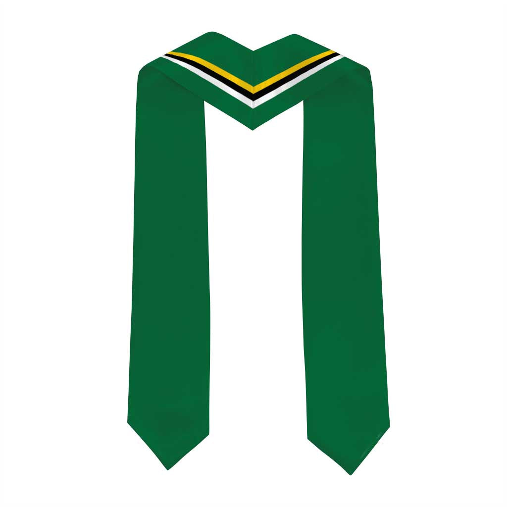Dominica Graduation Stole Flag Style