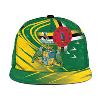 Dominica Independence Day Snapback Cap 3 November Coat Of Arms - Wonder Print Shop