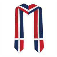 Dominican Republic Graduation Stole Flag Style