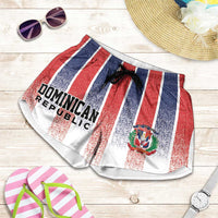 Dominican Republic Shorts for Women Stripe Stylized