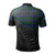 donnachaidh-tartan-family-crest-golf-shirt-with-fern-leaves-and-coat-of-arm-of-new-zealand-personalized-your-name-scottish-tatan-polo-shirt