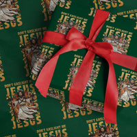 Don't Gaslight Me Jesus Wrapping Paper Roll Funny Princess Cat Christian Meme