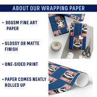 Don't Obey Portland Frog Wrapping Paper Roll Protest Parody Poster Graphic - Wonder Print Shop