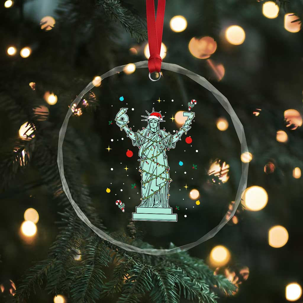 Doot Doot 67 Statue Of Liberty Crystal Glass Ornament Funny Gen Alpha 67 Trend Christmas Gift - Wonder Print Shop