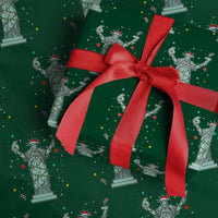 Doot Doot 67 Statue Of Liberty Wrapping Paper Roll Funny Gen Alpha 67 Trend Christmas Gift - Wonder Print Shop