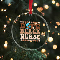 Dope Black Nurse Crystal Glass Ornament African American Black Nurse Gift - Wonder Print Shop