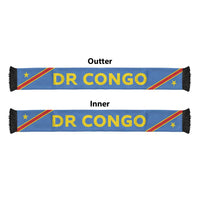 DR Congo Football 2026 Soccer Scarf Flag Style