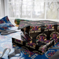 Dragon Read Book Wrapping Paper Roll Funny Read Books Be Kind Stay Weird - Wonder Print Shop