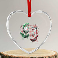 Drip Mexico Soccer Six Seven Meme Heart Crystal Glass Ornament Mexicano Supporter Player Gift