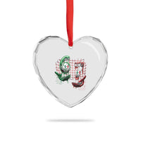 Drip Mexico Soccer Six Seven Meme Heart Crystal Glass Ornament Mexicano Supporter Player Gift
