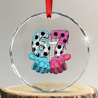 Drip Soccer Six Seven Meme Crystal Glass Ornament Funny Gen Alpha Slang