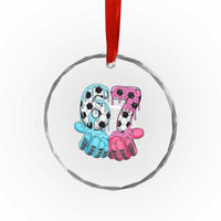 Drip Soccer Six Seven Meme Crystal Glass Ornament Funny Gen Alpha Slang
