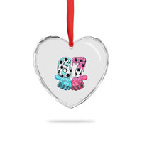 Drip Soccer Six Seven Meme Heart Crystal Glass Ornament Funny Gen Alpha Slang