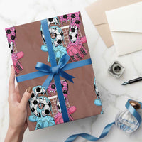 Drip Soccer Six Seven Meme Wrapping Paper Roll Funny Gen Alpha Slang