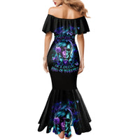 Lady Skull Family Matching Mermaid Dress and Hawaiian Shirt Don't Try To Figure Me Out I'm A Special Kind Of Twisted - Wonder Print Shop