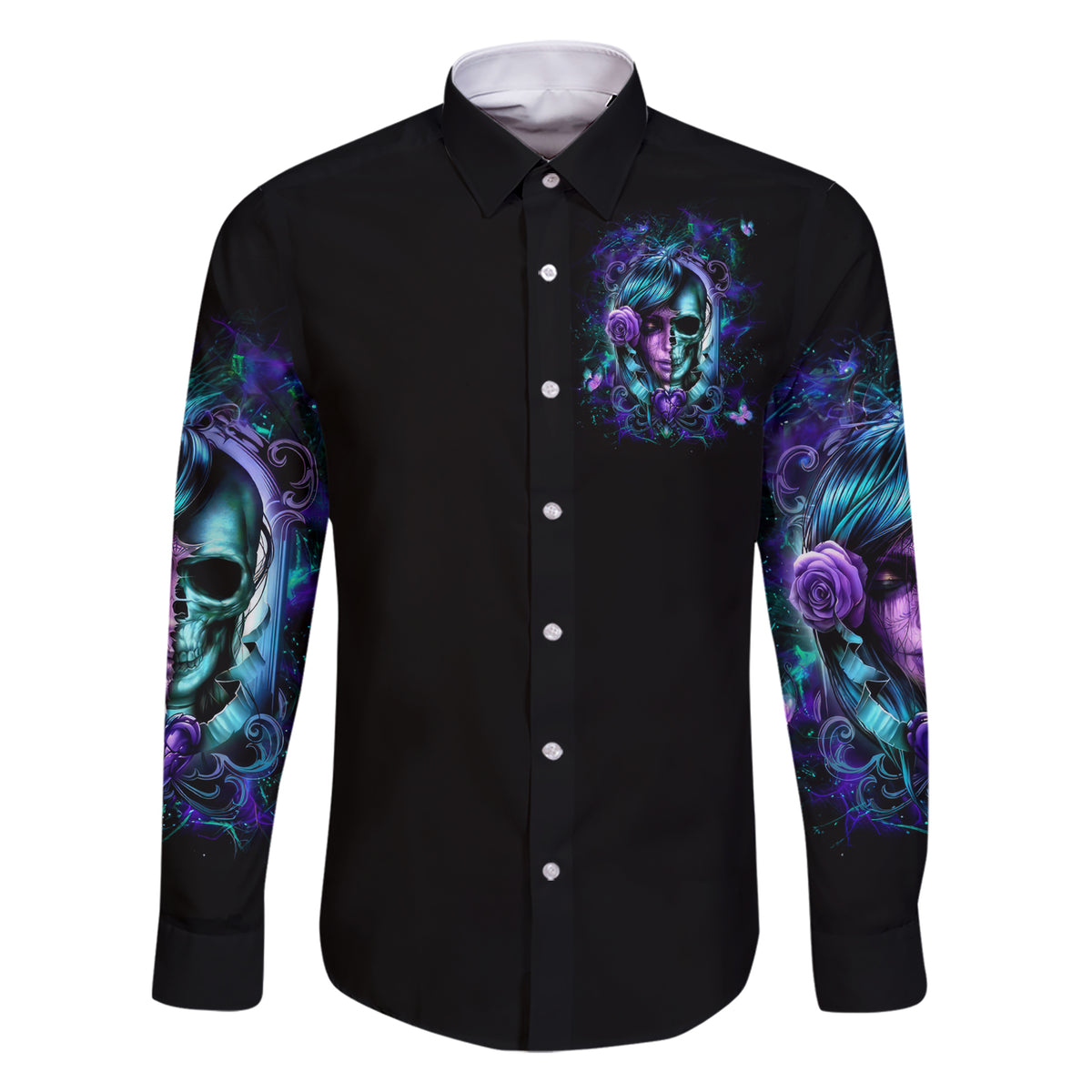 Lady Skull Family Matching Short Sleeve Bodycon Dress and Hawaiian Shirt Don't Try To Figure Me Out I'm A Special Kind Of Twisted - Wonder Print Shop