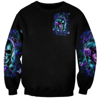 Lady Skull Sweatshirt Don't Try To Figure Me Out I'm A Special Kind Of Twisted - Wonder Print Shop