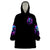 Witch Skull Wearable Blanket Hoodie I'm A Good Person But Don't Give Me A Reason To Show Evil Side - Wonder Print Shop