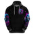 Witch Skull Zip Hoodie I'm A Good Person But Don't Give Me A Reason To Show Evil Side - Wonder Print Shop