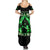 Reaper Skull Summer Maxi Dress That Which Does Not Kill Me Should Run - Wonder Print Shop