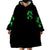 Reaper Skull Wearable Blanket Hoodie That Which Does Not Kill Me Should Run - Wonder Print Shop