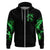 Reaper Skull Zip Hoodie That Which Does Not Kill Me Should Run - Wonder Print Shop