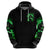 Reaper Skull Zip Hoodie That Which Does Not Kill Me Should Run - Wonder Print Shop