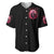Witch Skull Baseball Jersey She Whispered Back Iam The Storm - Wonder Print Shop