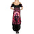 Witch Skull Summer Maxi Dress She Whispered Back Iam The Storm - Wonder Print Shop
