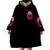 Witch Skull Wearable Blanket Hoodie She Whispered Back Iam The Storm - Wonder Print Shop