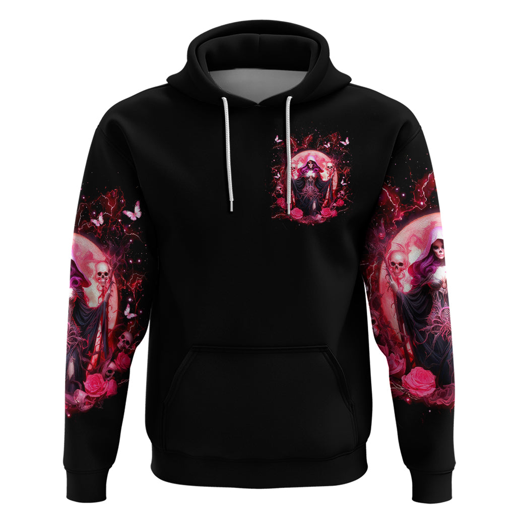 Witch Skull Zip Hoodie She Whispered Back Iam The Storm - Wonder Print Shop