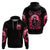 Witch Skull Zip Hoodie She Whispered Back Iam The Storm - Wonder Print Shop