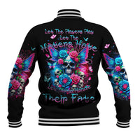 Fairy Skull Baseball Jacket Let Karma Handle Their Fate - Wonder Print Shop