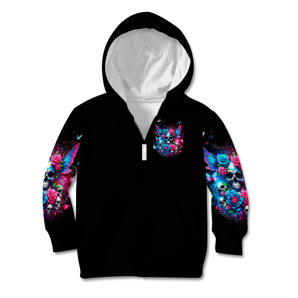 Fairy Skull Kid Hoodie Let Karma Handle Their Fate - Wonder Print Shop