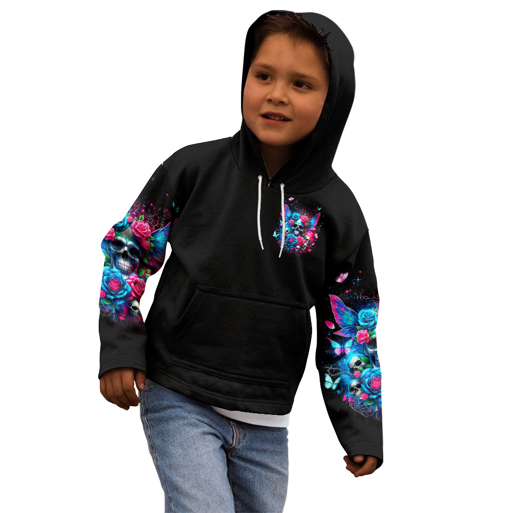 Fairy Skull Kid Hoodie Let Karma Handle Their Fate - Wonder Print Shop