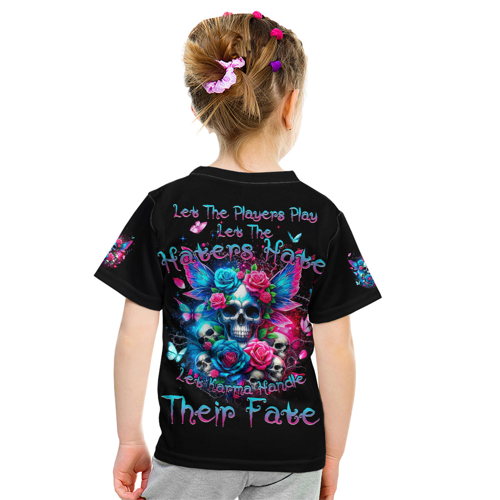 Fairy Skull Kid T Shirt Let Karma Handle Their Fate - Wonder Print Shop