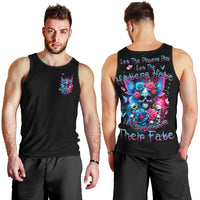 Fairy Skull Men Tank Top Let Karma Handle Their Fate - Wonder Print Shop