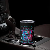 Fairy Skull Tumbler Cup Let Karma Handle Their Fate - Wonder Print Shop