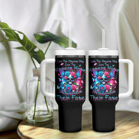 Fairy Skull Tumbler With Handle Let Karma Handle Their Fate - Wonder Print Shop