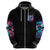 Fairy Skull Zip Hoodie Let Karma Handle Their Fate - Wonder Print Shop