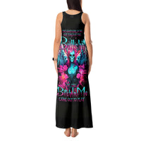 Witch Skull Tank Maxi Dress The Good Girl In Me Got Tired Of The Bullshit - Wonder Print Shop