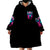 Witch Skull Wearable Blanket Hoodie The Good Girl In Me Got Tired Of The Bullshit - Wonder Print Shop