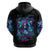Witch Skull Zip Hoodie If I'm Too Quiet And Smiling You Might Want To Run - Wonder Print Shop
