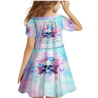 Flower Skull Family Matching Mermaid Dress and Hawaiian Shirt I'm Not Anti-Social I'm Just Not User Friendly - Wonder Print Shop