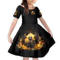 Angel Skull Family Matching Summer Maxi Dress and Hawaiian Shirt Underestimate Me That 'll Be Fun - Wonder Print Shop